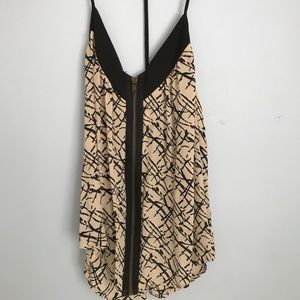 Urban Outfitters Silence & Noise Zipper Tank